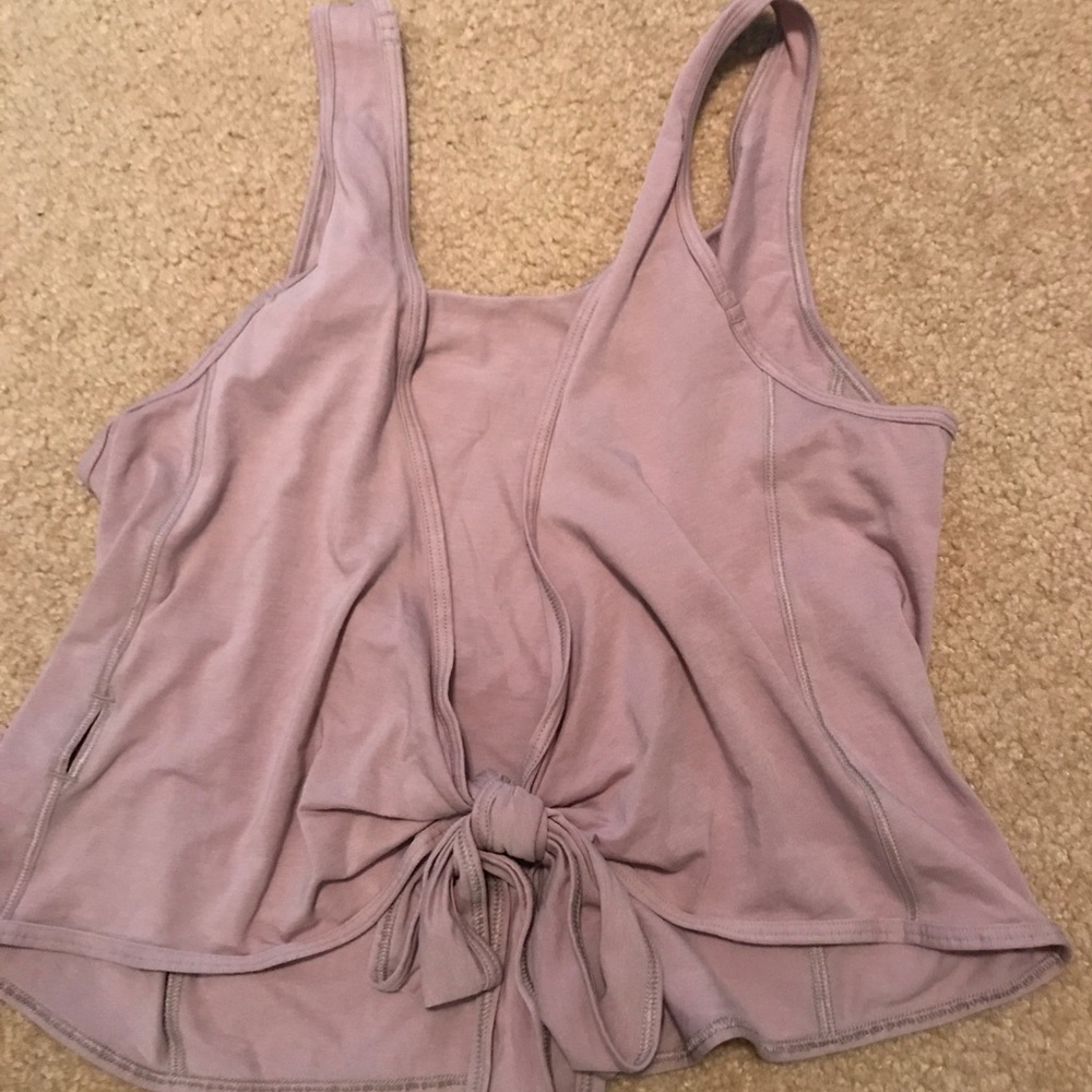 Lululemon its a tie tank smoky blush 8 NWT